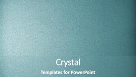  Presentation with brushed metal - Beautiful presentation theme featuring blue brushed metal backdrop and a seafoam green colored foreground