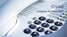  Presentation with telephone pole - Presentation theme consisting of paper sheet with a pattern from leaves digital picture background and a yellow colored foreground