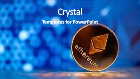  Presentation with navy blue and gold - Audience pleasing slide deck consisting of blue chart in the background backdrop and a  colored foreground