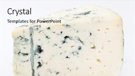  Presentation with blue cheese - PPT layouts enhanced with blue cheese background and a sky blue colored foreground