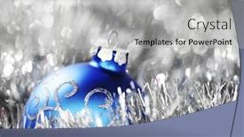  Presentation with silver christmas - 