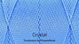  Presentation with treble clef watermark blue - Amazing slide deck having blue clew of twine surface backdrop and a light blue colored foreground