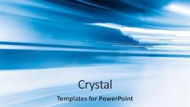  Presentation with tunnel - Slide deck featuring blue color tunnel car driving background and a light blue colored foreground