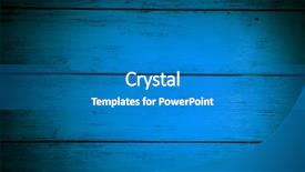  Presentation with blue design - Audience pleasing PPT theme consisting of color wooden background backdrop and a teal colored foreground