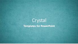  Presentation with plaster - Audience pleasing PPT theme consisting of blue-concrete-background-plaster-wall backdrop and a teal colored foreground