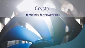  Presentation with light blue - Audience pleasing PPT layouts consisting of blue-cpu-cooler-inside-pc backdrop and a sky blue colored foreground