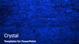  Presentation with cracked - Beautiful PPT layouts featuring blue cracked background backdrop and a navy blue colored foreground