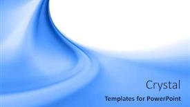  Presentation with blue design - Slide set having blue-curves-design background and a light blue colored foreground