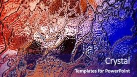  Presentation with dark blue green - Slides featuring blue dark green - glass texture background and a navy blue colored foreground