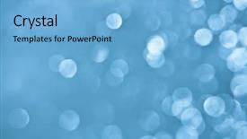  Presentation with aqua - Theme enhanced with blue defocused background smooth area background and a light blue colored foreground