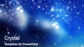  Presentation with bokeh effect blue light - Presentation theme with blue defocused lights background abstract background and a navy blue colored foreground