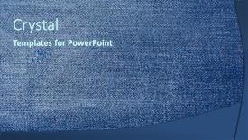  Presentation with jeans blue denim texture - Slides consisting of blue-denim-background-jeans-fabric background and a ocean colored foreground