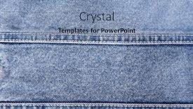  Presentation with jeans blue denim texture - PPT layouts featuring blue-denim-background background and a light blue colored foreground