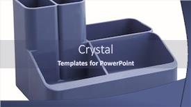  Presentation with clipping - Cool new presentation theme with blue-desk-organiser-with-clipping backdrop and a  colored foreground