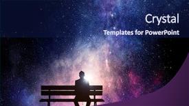  Presentation with world - Cool new presentation theme with blue earth free - this business world is backdrop and a  colored foreground