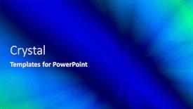  Presentation with fantasy - Presentation theme consisting of blue fantasy background background and a black colored foreground