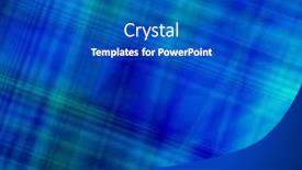  Presentation with fantasy - Beautiful presentation theme featuring blue fantasy background backdrop and a teal colored foreground