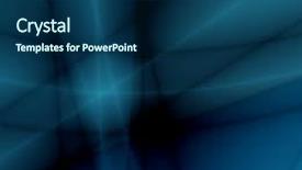  Presentation with fantasy - Cool new presentation theme with art chaos lines curves - blue fantasy background backdrop and a ocean colored foreground