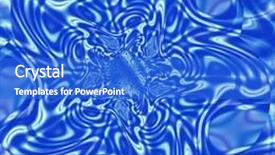  Presentation with fantasy - PPT theme with blue fantasy background background and a cobalt blue colored foreground