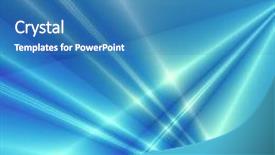  Presentation with fantasy - Beautiful PPT theme featuring blue fantasy background backdrop and a teal colored foreground