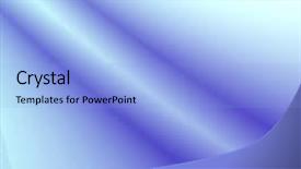  Presentation with fantasy - Cool new PPT theme with blue fantasy rays backdrop and a light blue colored foreground