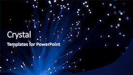  Presentation with thin blue line - Presentation theme enhanced with blue fiber optic background and a navy blue colored foreground