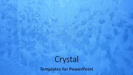  Presentation with ice frozen - Cool new presentation with blue frost background closeup frozen backdrop and a light blue colored foreground