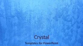  Presentation with blue eyes technology close up - Presentation theme enhanced with blue frost background closeup frozen background and a light blue colored foreground