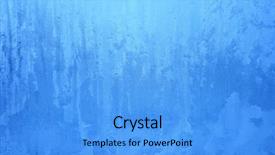  Presentation with ice frozen - Amazing slides having blue frost background closeup frozen backdrop and a light blue colored foreground