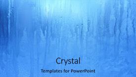  Presentation with blue eyes technology close up - Colorful theme enhanced with blue frost background closeup frozen backdrop and a light blue colored foreground