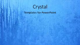  Presentation with blue eyes technology close up - Cool new theme with blue frost background closeup frozen backdrop and a light blue colored foreground