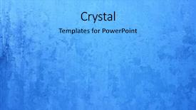  Presentation with ice frozen - PPT theme featuring blue frost background closeup frozen background and a light gray colored foreground