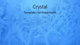  Presentation with ice blue - Beautiful PPT layouts featuring blue frost background closeup frozen backdrop and a light blue colored foreground