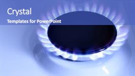  Presentation with blue flame - Presentation theme enhanced with young attractive couple pregnant mother and happy father background and a light gray colored foreground