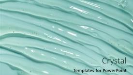  Presentation with hand sanitizer - Presentation theme enhanced with blue-gel-texture-hand-sanitizer background and a light blue colored foreground