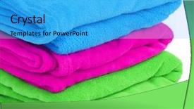  Presentation with colorful - Audience pleasing slide set consisting of blue green - colorful plaids isolated on white backdrop and a cyan colored foreground