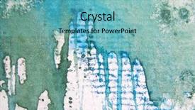  Presentation with watercolor - Slides featuring blue green watercolor background 1 background and a seafoam green colored foreground