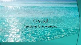  Presentation with green blue waves - Colorful theme enhanced with blue green waves - illetes illetas beach in formentera backdrop and a seafoam green colored foreground