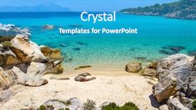  Presentation with green blue waves - PPT theme consisting of brand war - samurai in ancient armor background and a black colored foreground.