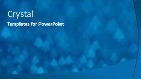  Presentation with blurred bokeh - Audience pleasing theme consisting of blue-holiday-glitter-background backdrop and a gray colored foreground