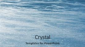 Presentation with ice blue - Colorful PPT layouts enhanced with blue ice surface series backdrop and a light blue colored foreground