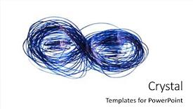  Presentation with dark blue - Presentation design enhanced with scratched grunge dark blue ink background and a white colored foreground