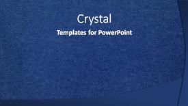  Presentation with jeans blue denim texture - Slide set consisting of blue-jeans-denim-background-texture background and a ocean colored foreground