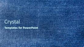  Presentation with jeans blue denim texture - Slide set enhanced with blue-jeans-fabric-denim-jeans background and a ocean colored foreground