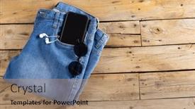  Presentation with blue design - 