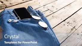  Presentation with blue design - 