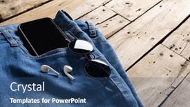  Presentation with blue design - 