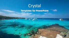  Presentation with lagoon - Audience pleasing slide set consisting of blue-lagoon-fontana-amoroza backdrop and a teal colored foreground