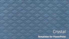  Presentation with pattern - Presentation theme having blue-leather-background-and-texture background and a ocean colored foreground