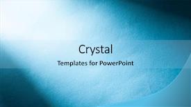  Presentation with light blue - Audience pleasing PPT theme consisting of blue light beam backdrop and a arctic colored foreground